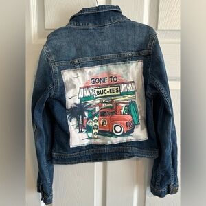 Custom Bucee’s Jeans Jacket Youth Sz L